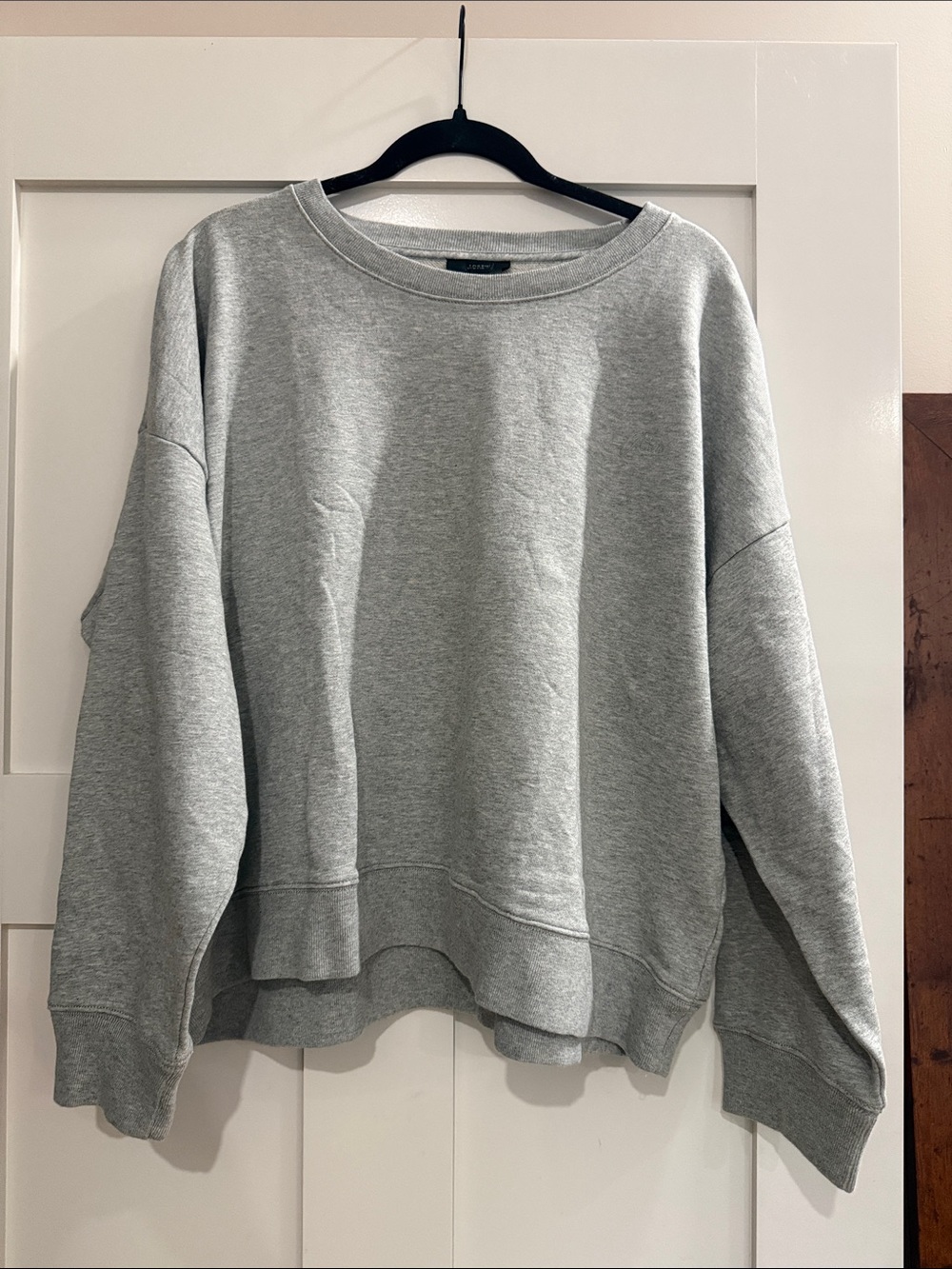 J.Crew NWOT Classic Women’s Gray Sweatshirt